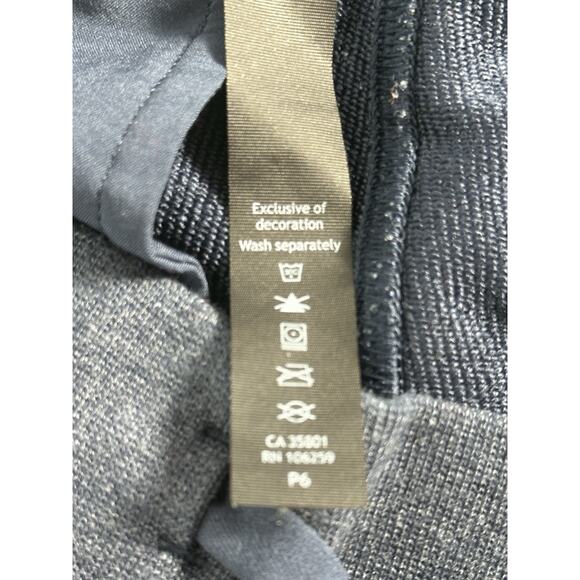 Lululemon Men’s Medium Navy Drawstring Shorts Cotton-Blend Casual Lounge Stretch - Picture 10 of 13